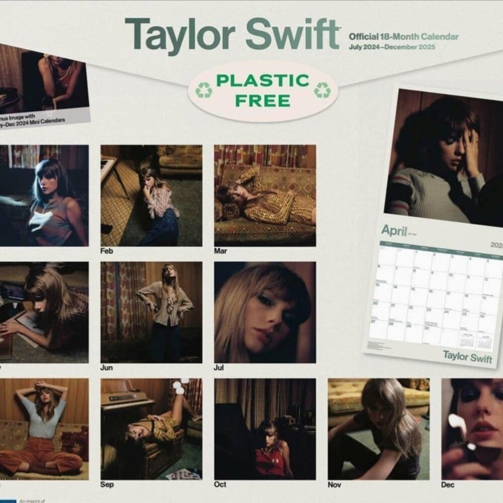 Taylor Swift 2025 Collectible Full size calendar 18 month - Picture 3 of 7